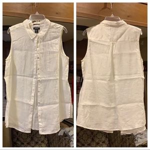 Linen Blouse by Jones New York